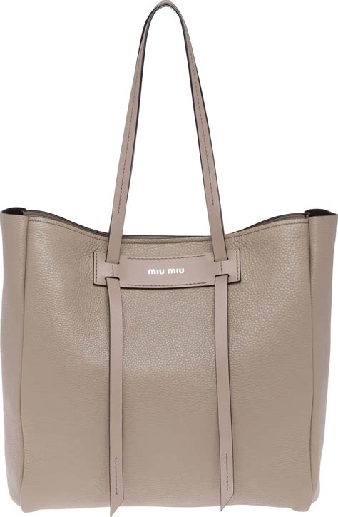 miu miu shopper schwarz|Women's Leather shopper .